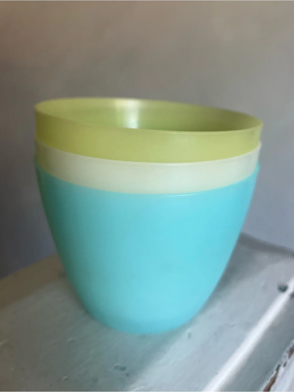 Darling Vintage 60’s 70’s Small Tupperware Pastel Bowl Set